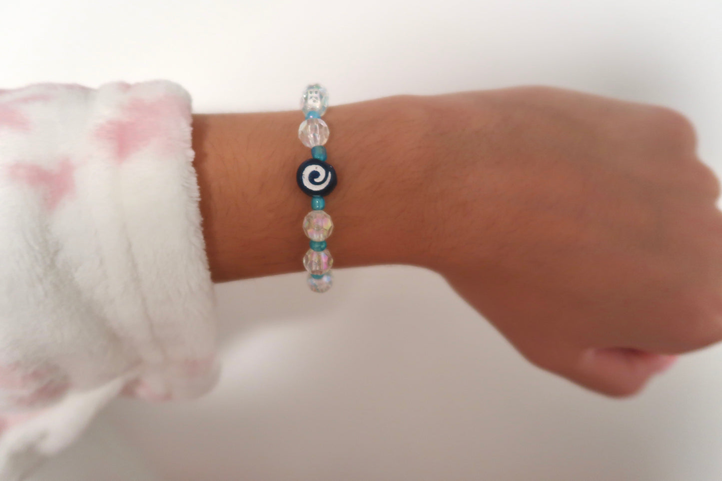 "spinning right to you" bracelet