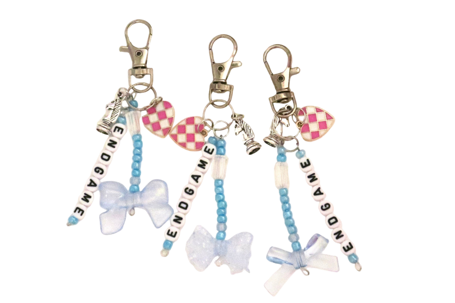 "I'll play the knight" keychain