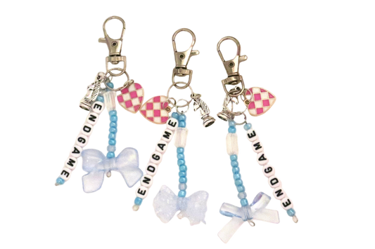 "I'll play the knight" keychain