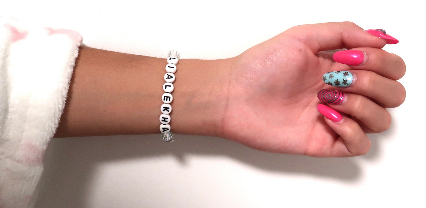"spinning right to you" bracelet